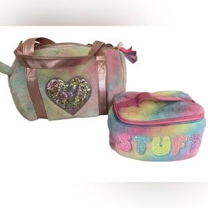 Tie dye travel bags
